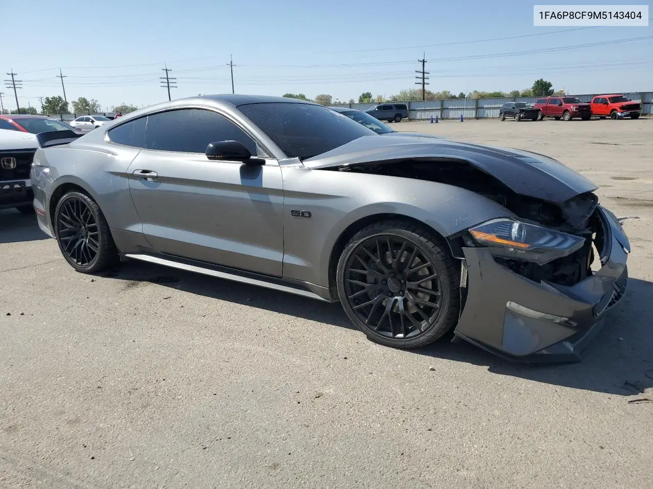 1FA6P8CF9M5143404 2021 Ford Mustang Gt