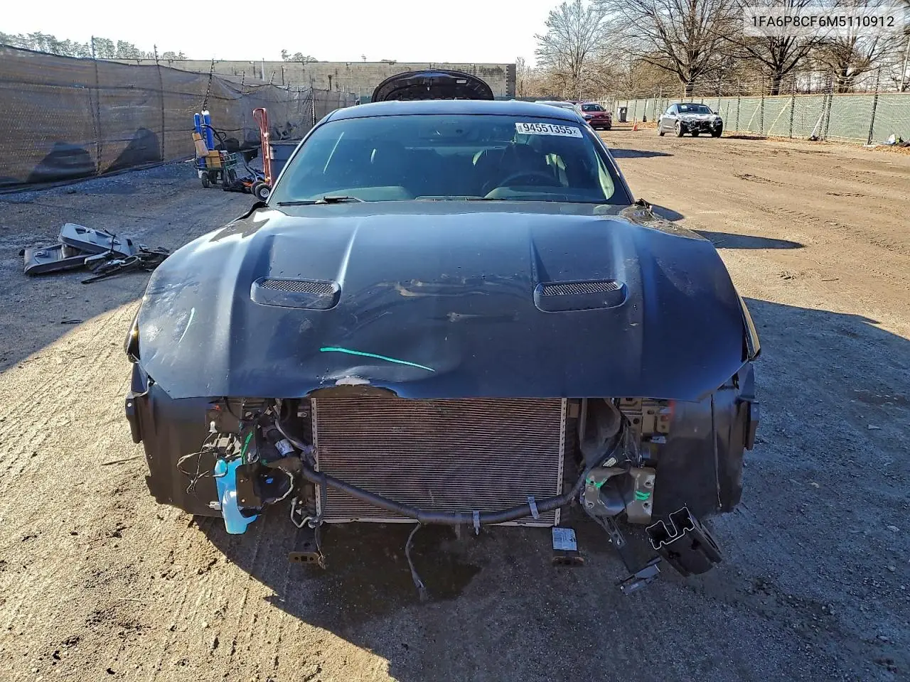 1FA6P8CF6M5110912 2021 Ford Mustang Gt