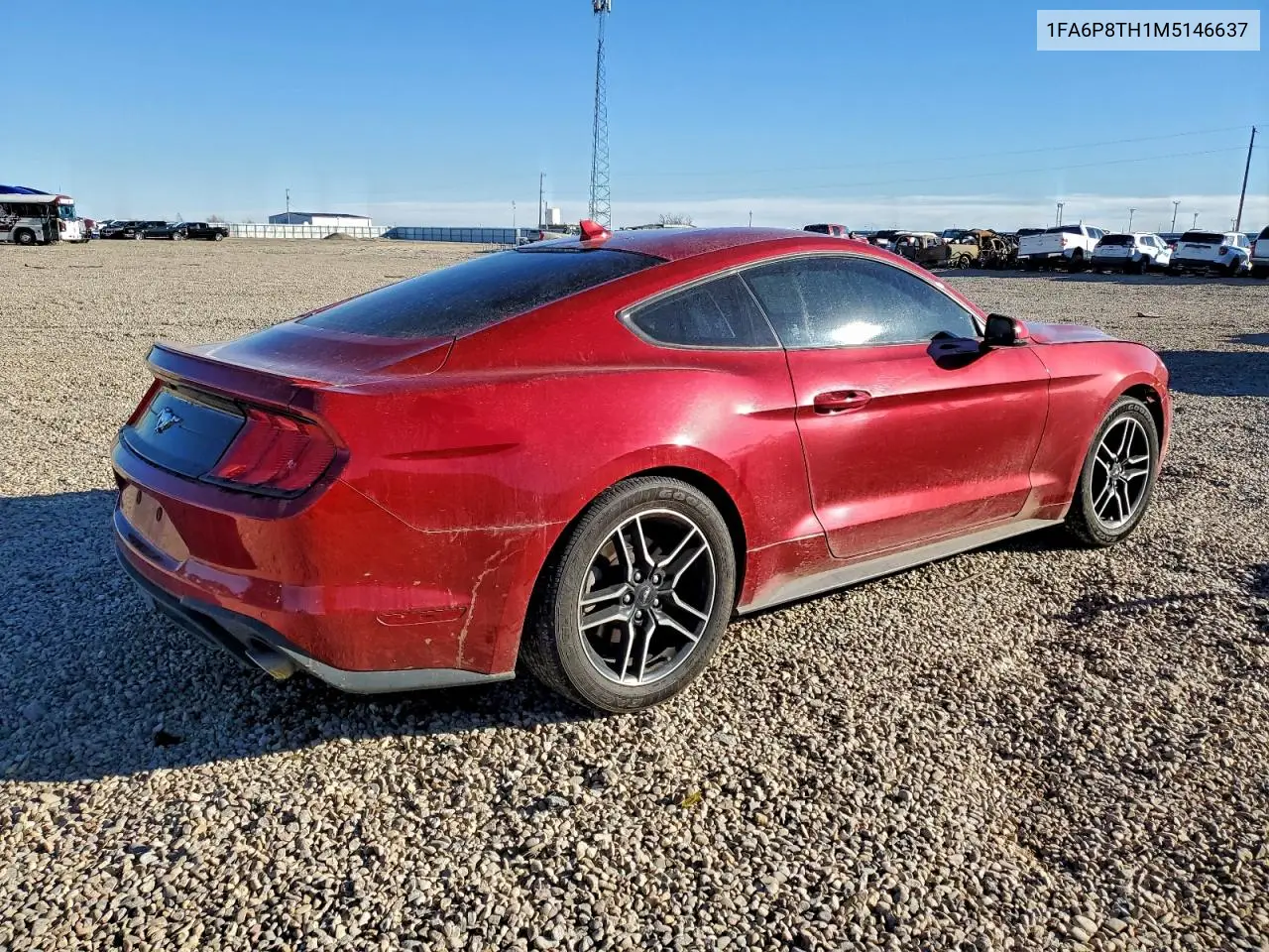 1FA6P8TH1M5146637 2021 Ford Mustang