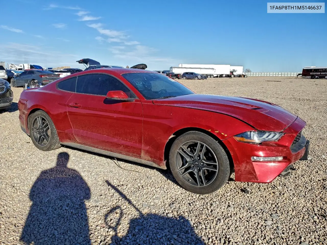 1FA6P8TH1M5146637 2021 Ford Mustang