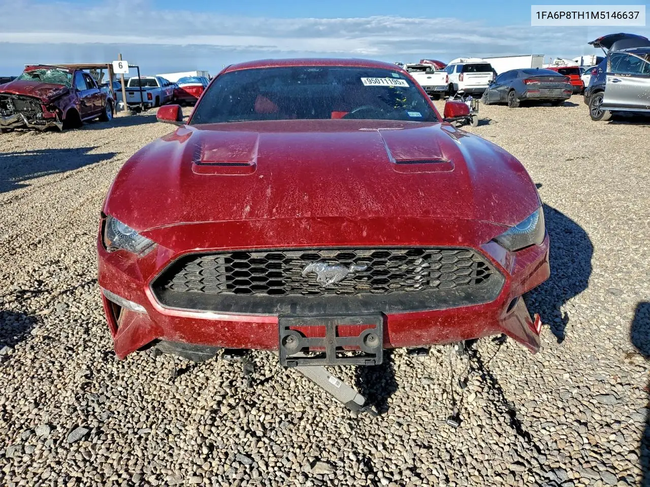 1FA6P8TH1M5146637 2021 Ford Mustang