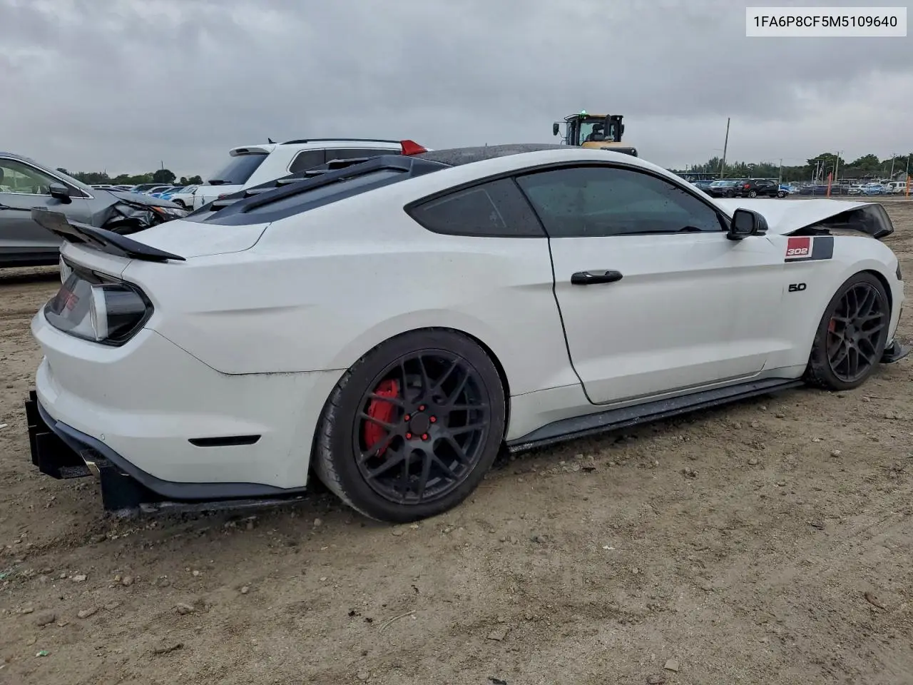 1FA6P8CF5M5109640 2021 Ford Mustang Gt