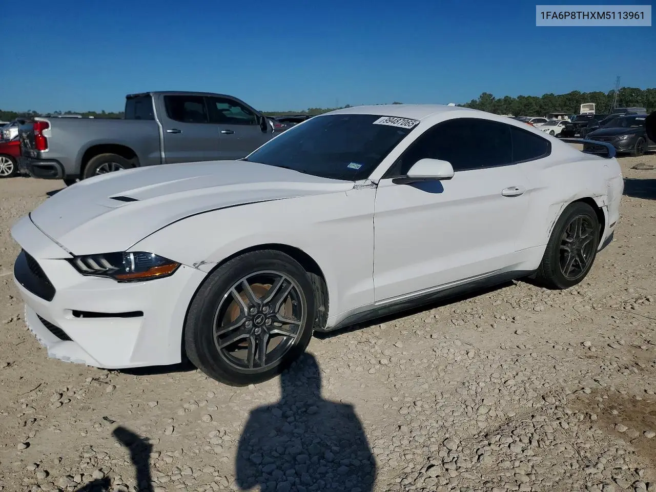 1FA6P8THXM5113961 2021 Ford Mustang