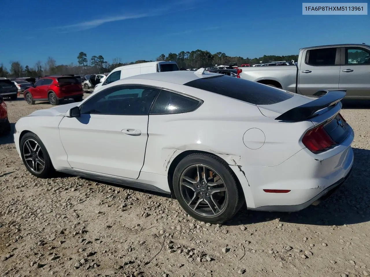 1FA6P8THXM5113961 2021 Ford Mustang