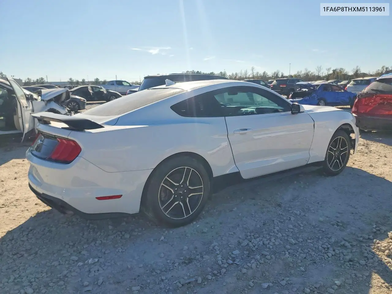 1FA6P8THXM5113961 2021 Ford Mustang