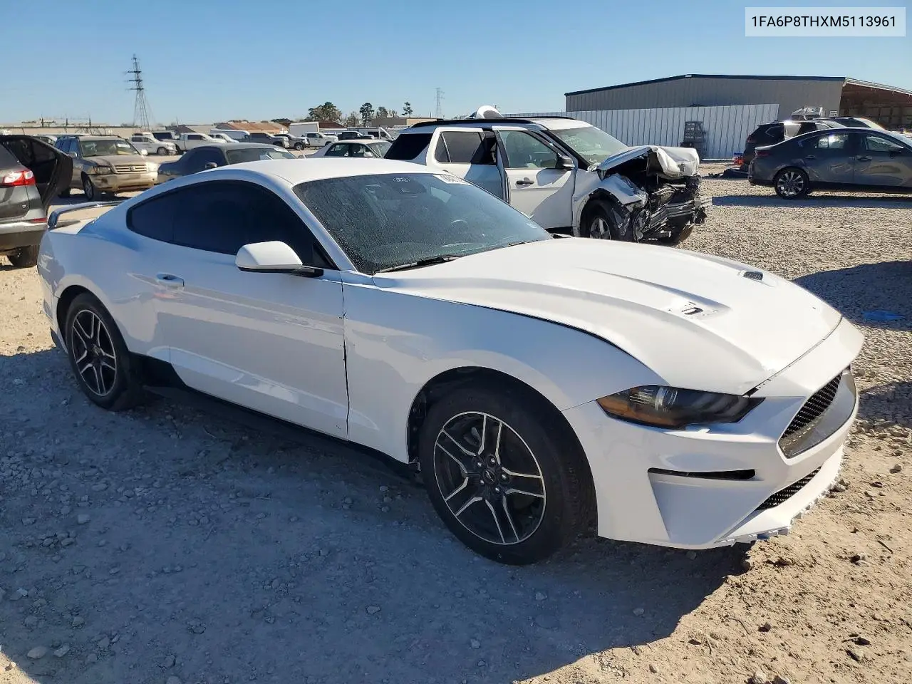 1FA6P8THXM5113961 2021 Ford Mustang