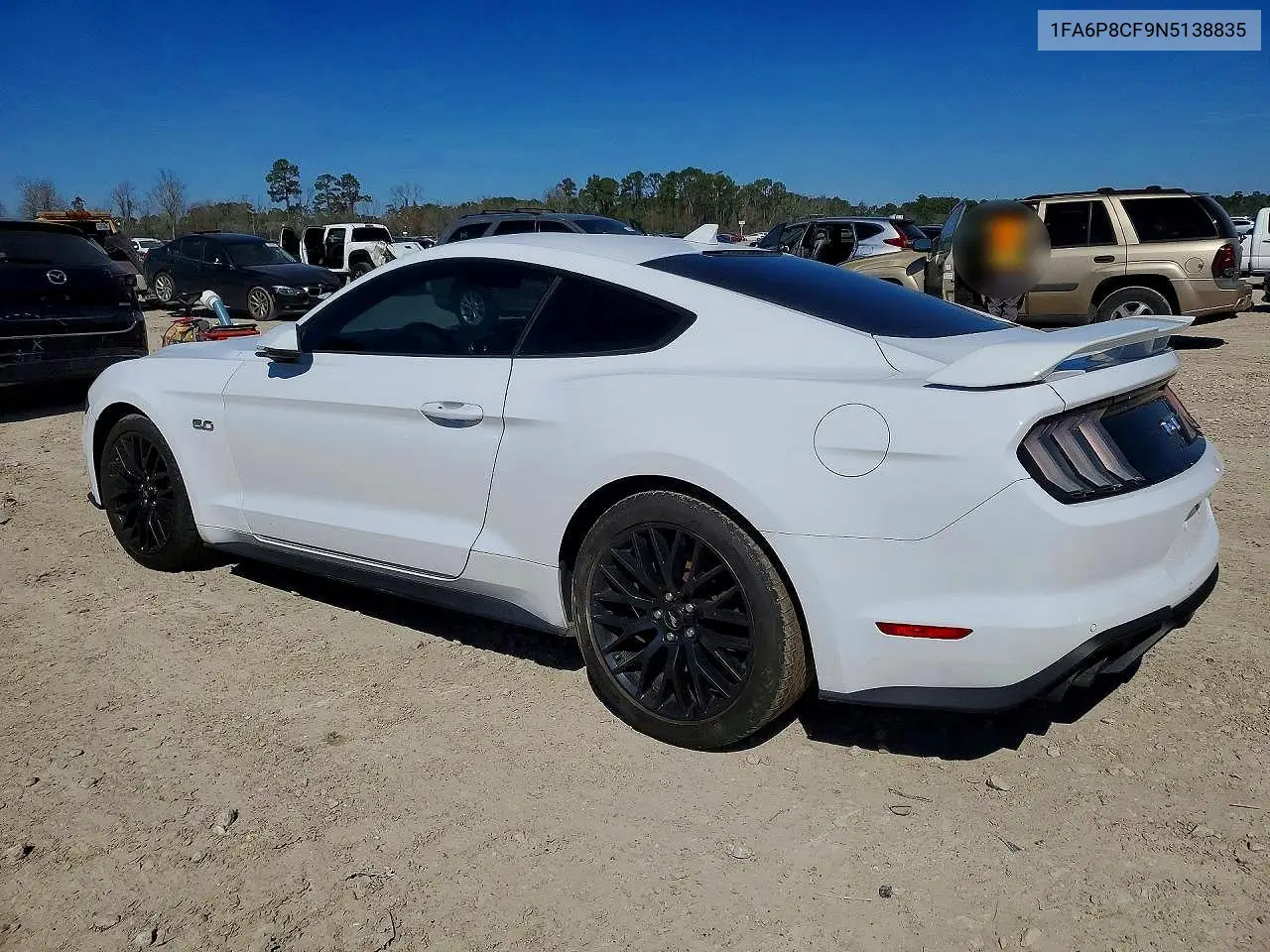 1FA6P8CF9N5138835 2022 Ford Mustang Gt