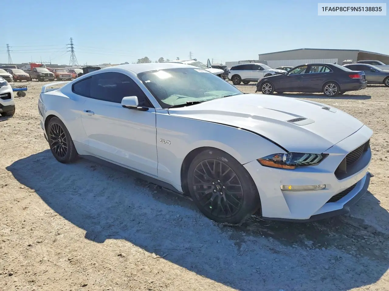 1FA6P8CF9N5138835 2022 Ford Mustang Gt