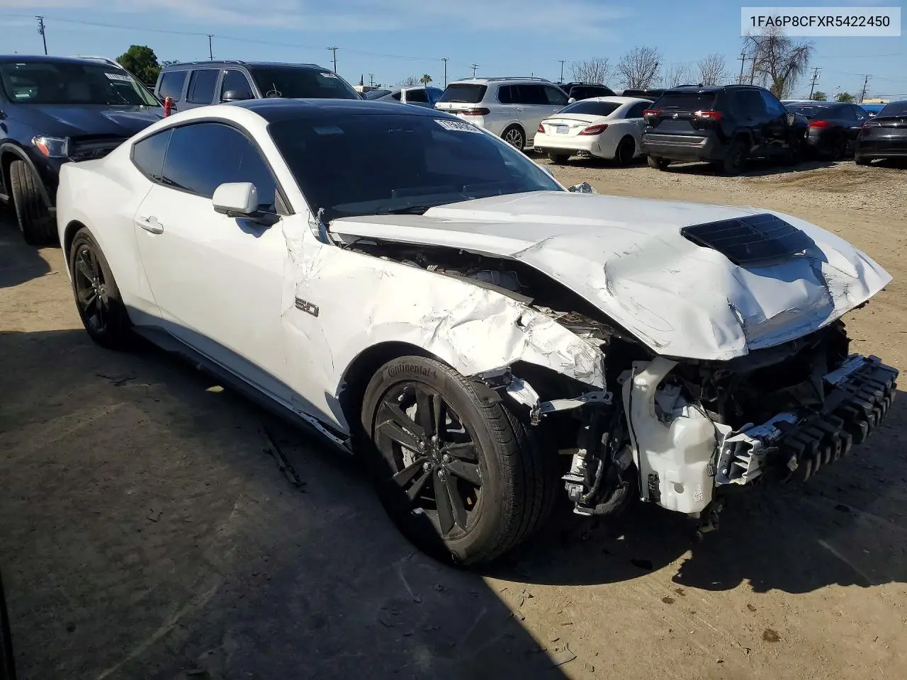 1FA6P8CFXR5422450 2024 Ford Mustang Gt