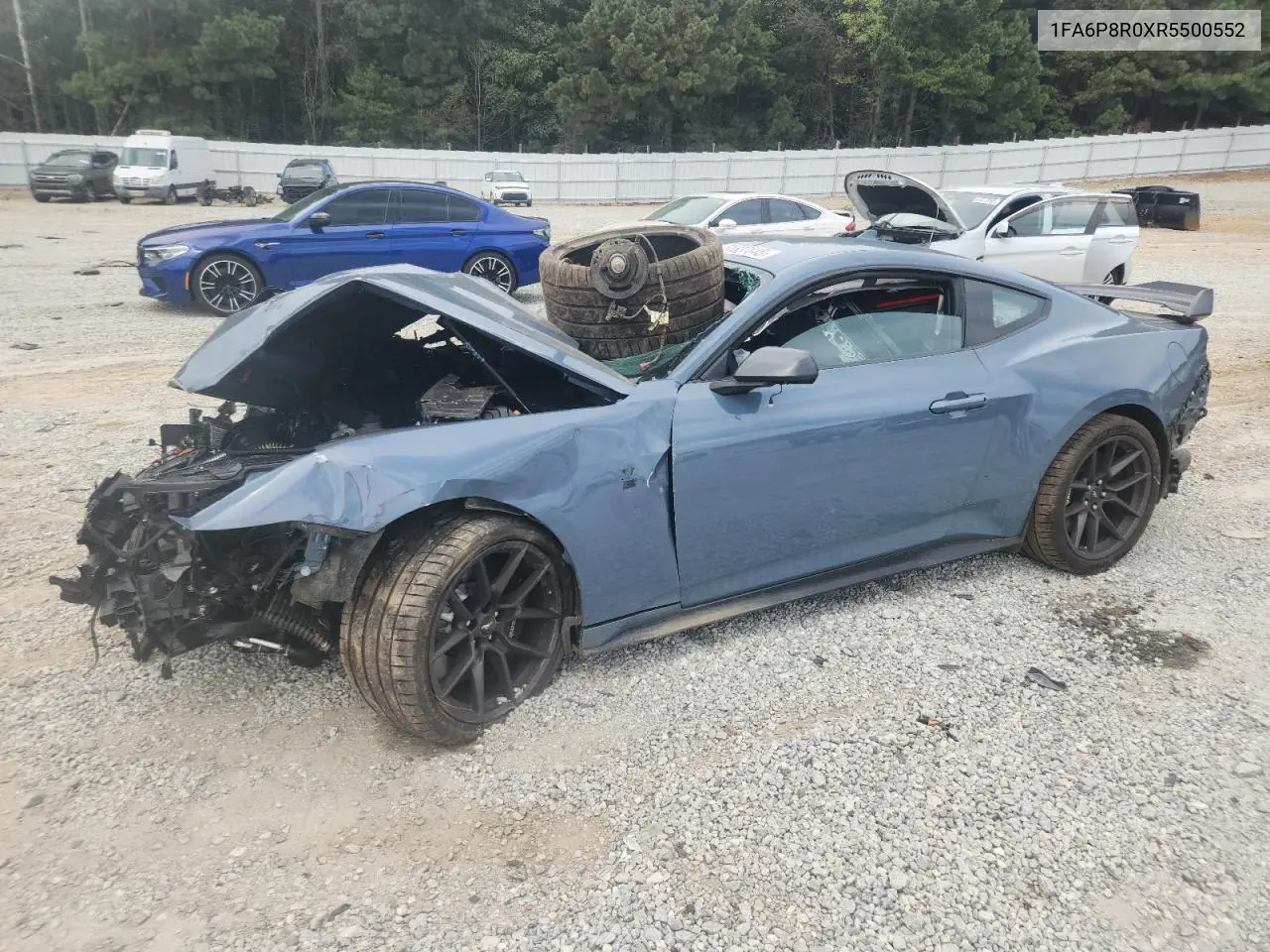 1FA6P8R0XR5500552 2024 Ford Mustang Dark Horse