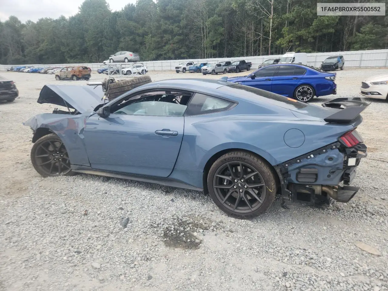 1FA6P8R0XR5500552 2024 Ford Mustang Dark Horse