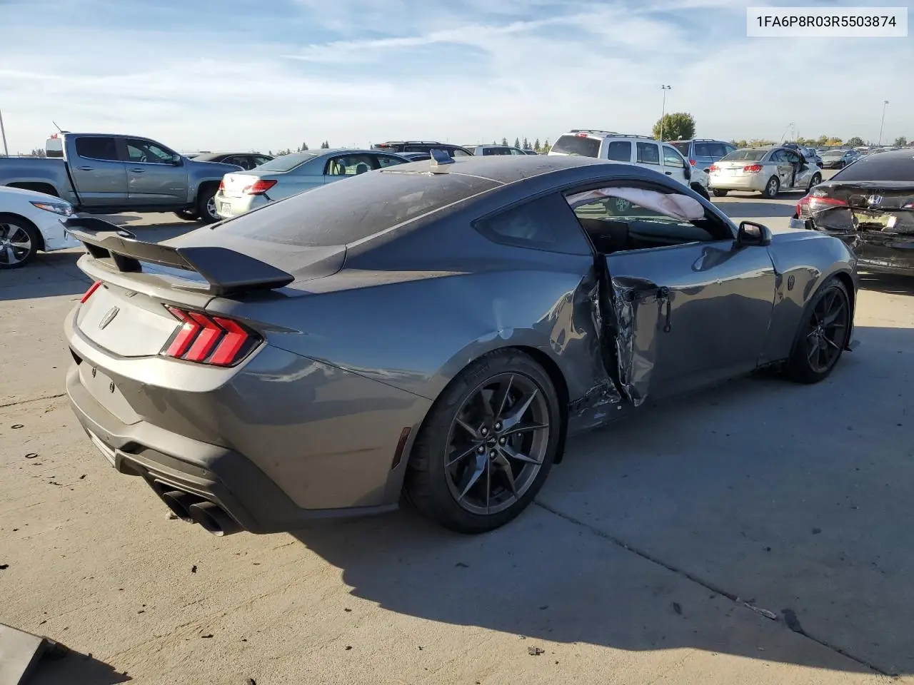 1FA6P8R03R5503874 2024 Ford Mustang Dark Horse