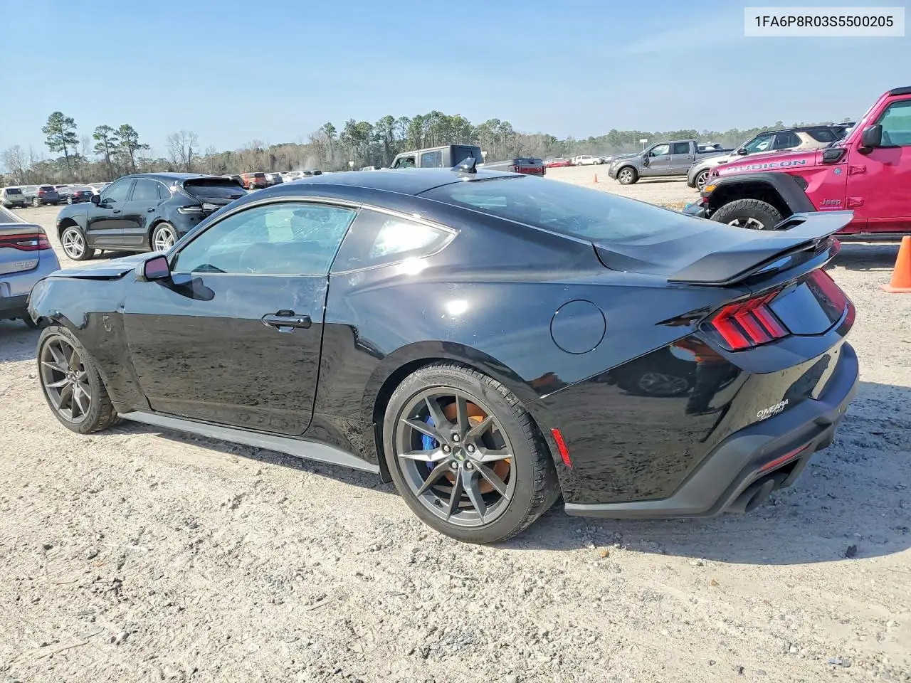 1FA6P8R03S5500205 2025 Ford Mustang Dark Horse