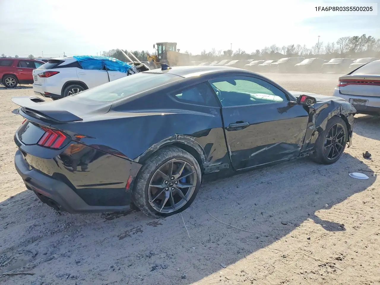 1FA6P8R03S5500205 2025 Ford Mustang Dark Horse