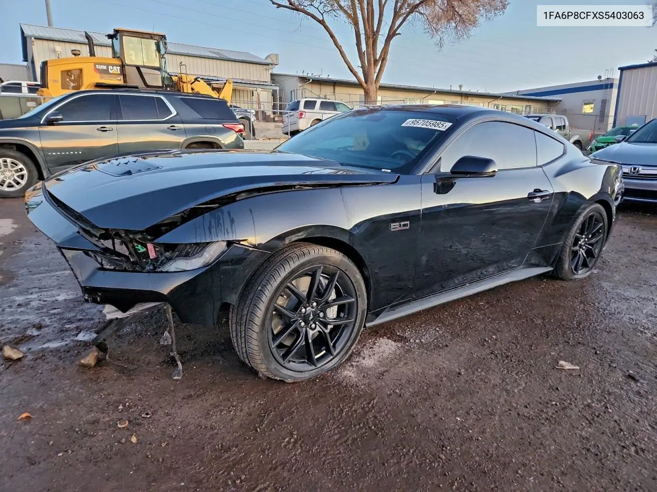1FA6P8CFXS5403063 2025 Ford Mustang Gt