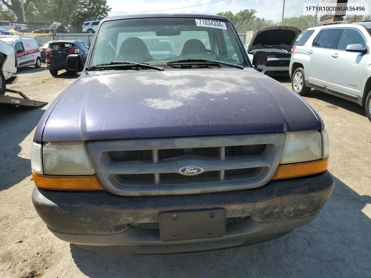 1FTYR10C0WUA56496 1998 Ford Ranger