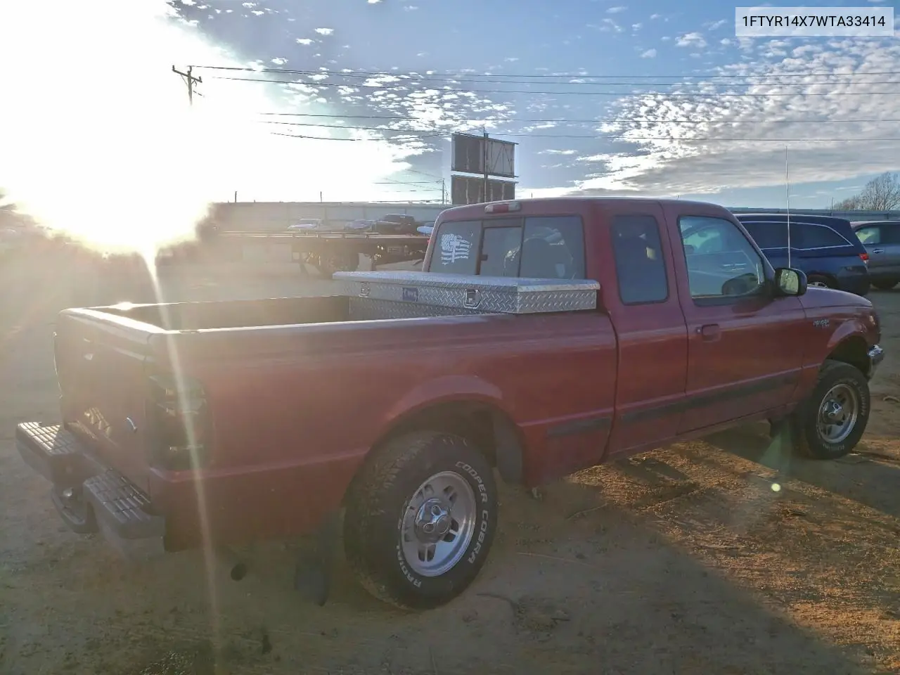 1FTYR14X7WTA33414 1998 Ford Ranger Super Cab