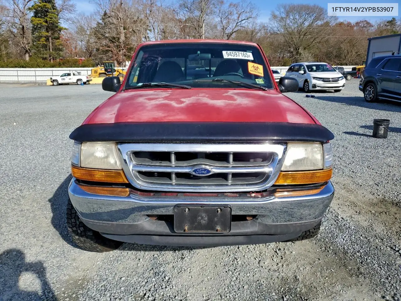 1FTYR14V2YPB53907 2000 Ford Ranger Super Cab
