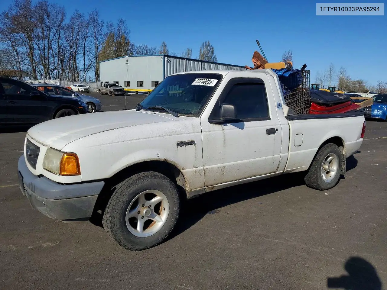 1FTYR10D33PA95294 2003 Ford Ranger