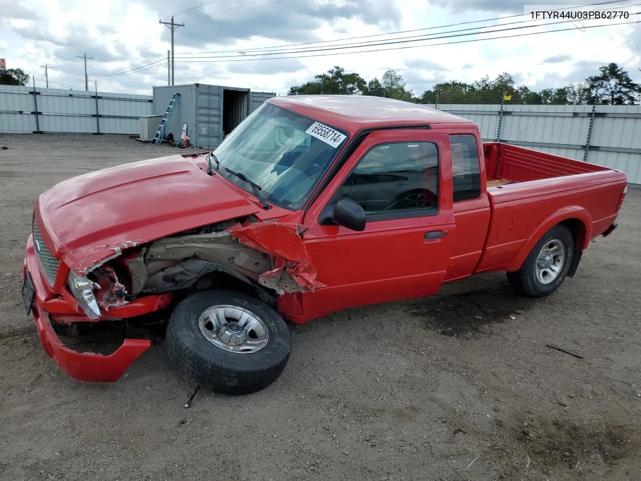 1FTYR44U03PB62770 2003 Ford Ranger Super Cab