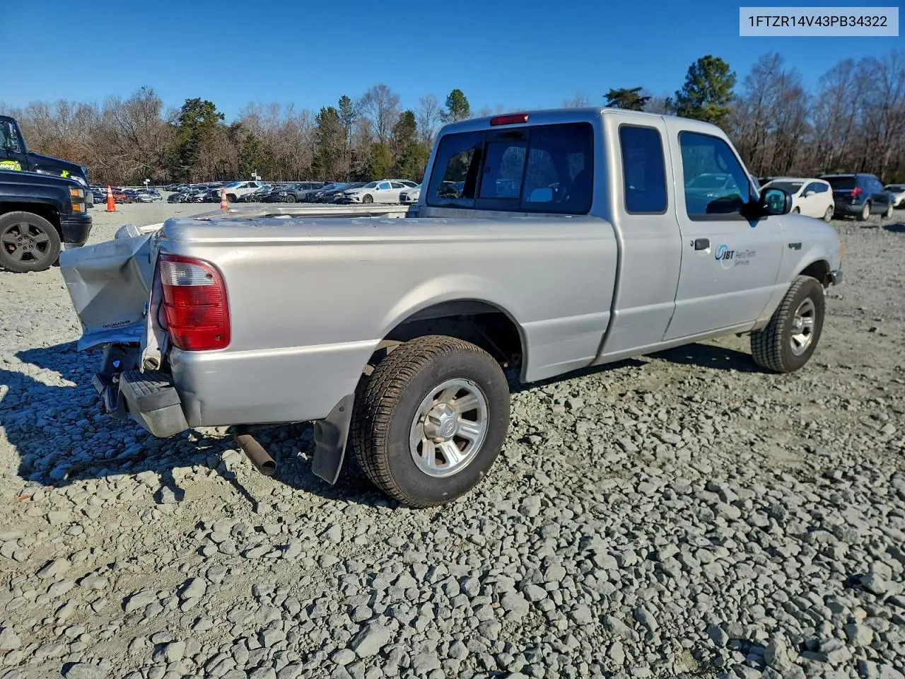 1FTZR14V43PB34322 2003 Ford Ranger Super Cab