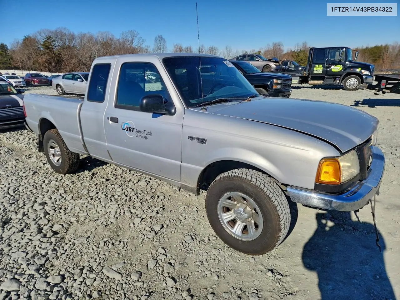 1FTZR14V43PB34322 2003 Ford Ranger Super Cab