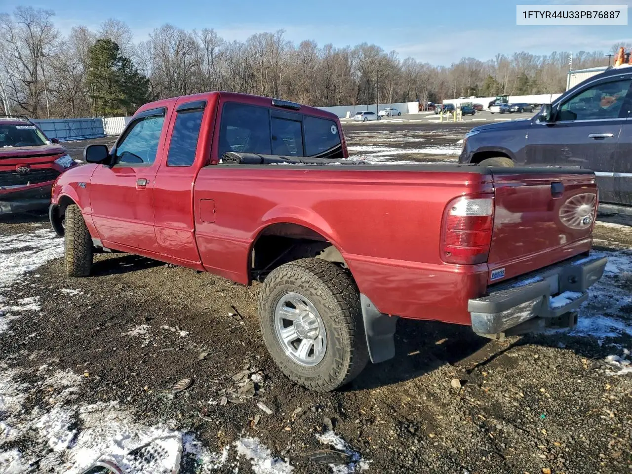 1FTYR44U33PB76887 2003 Ford Ranger Super Cab