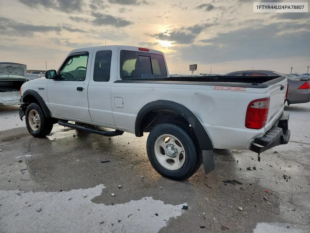1FTYR44U24PA78807 2004 Ford Ranger Super Cab