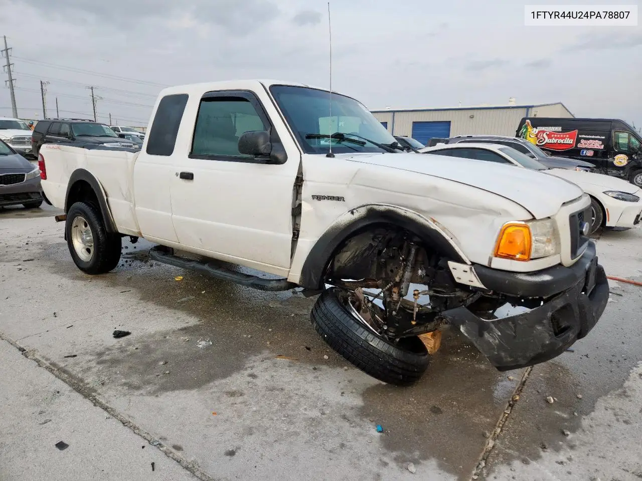 1FTYR44U24PA78807 2004 Ford Ranger Super Cab