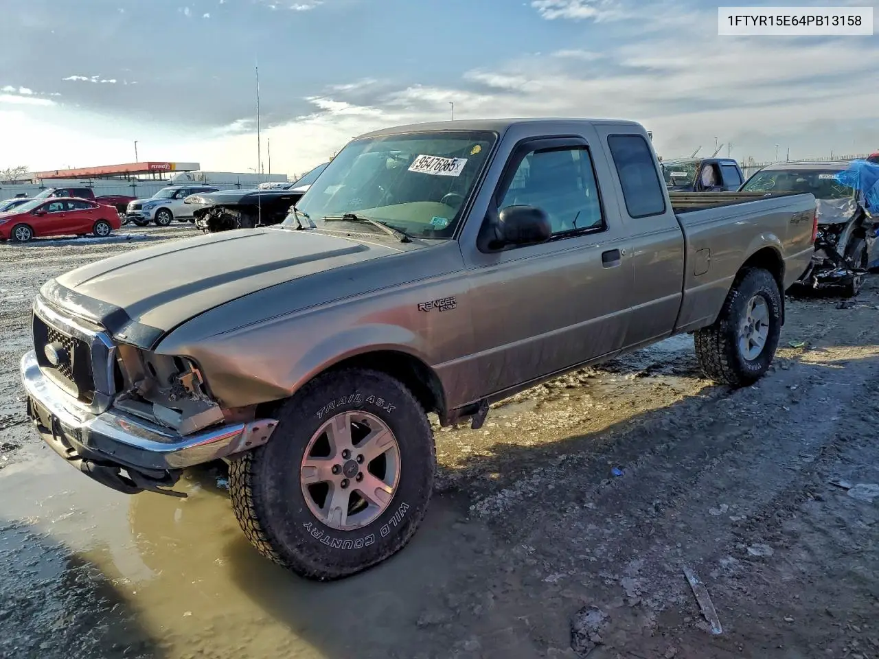 1FTYR15E64PB13158 2004 Ford Ranger Super Cab