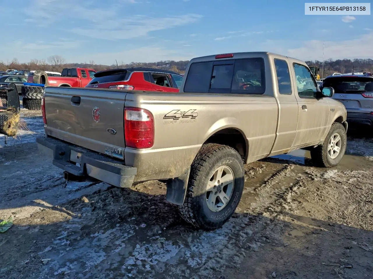 1FTYR15E64PB13158 2004 Ford Ranger Super Cab