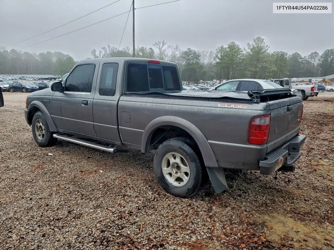 1FTYR44U54PA02286 2004 Ford Ranger Super Cab