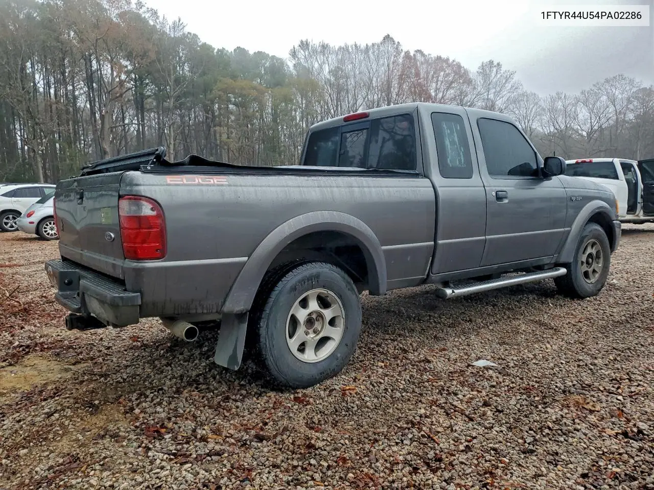 1FTYR44U54PA02286 2004 Ford Ranger Super Cab