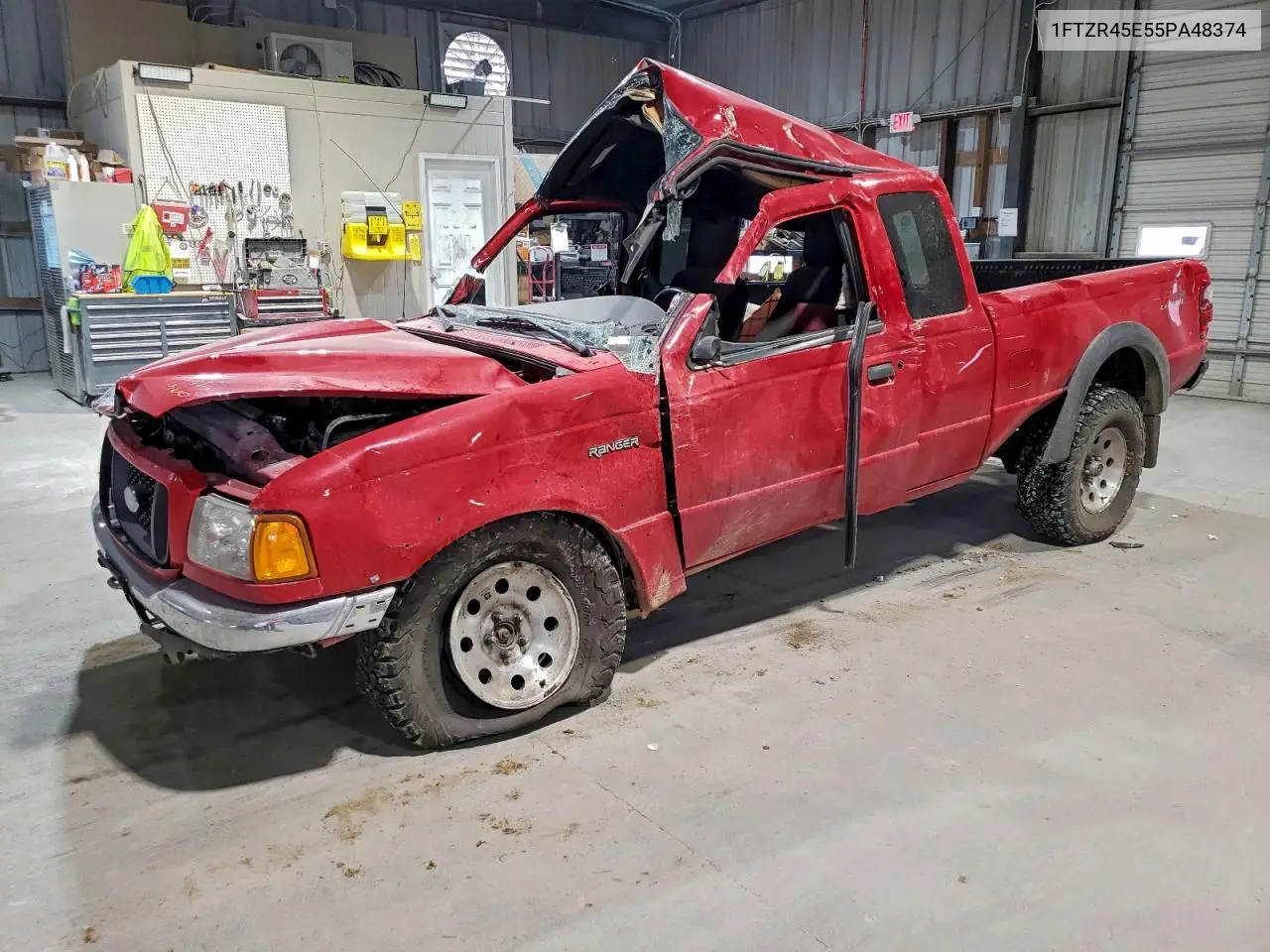 1FTZR45E55PA48374 2005 Ford Ranger Super Cab