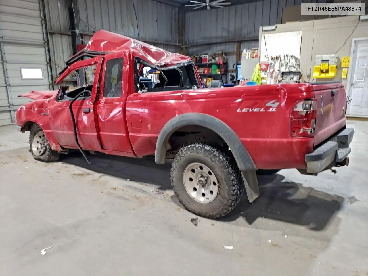 1FTZR45E55PA48374 2005 Ford Ranger Super Cab