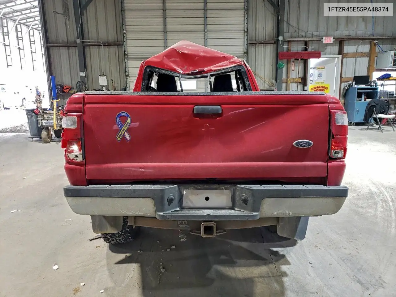 1FTZR45E55PA48374 2005 Ford Ranger Super Cab