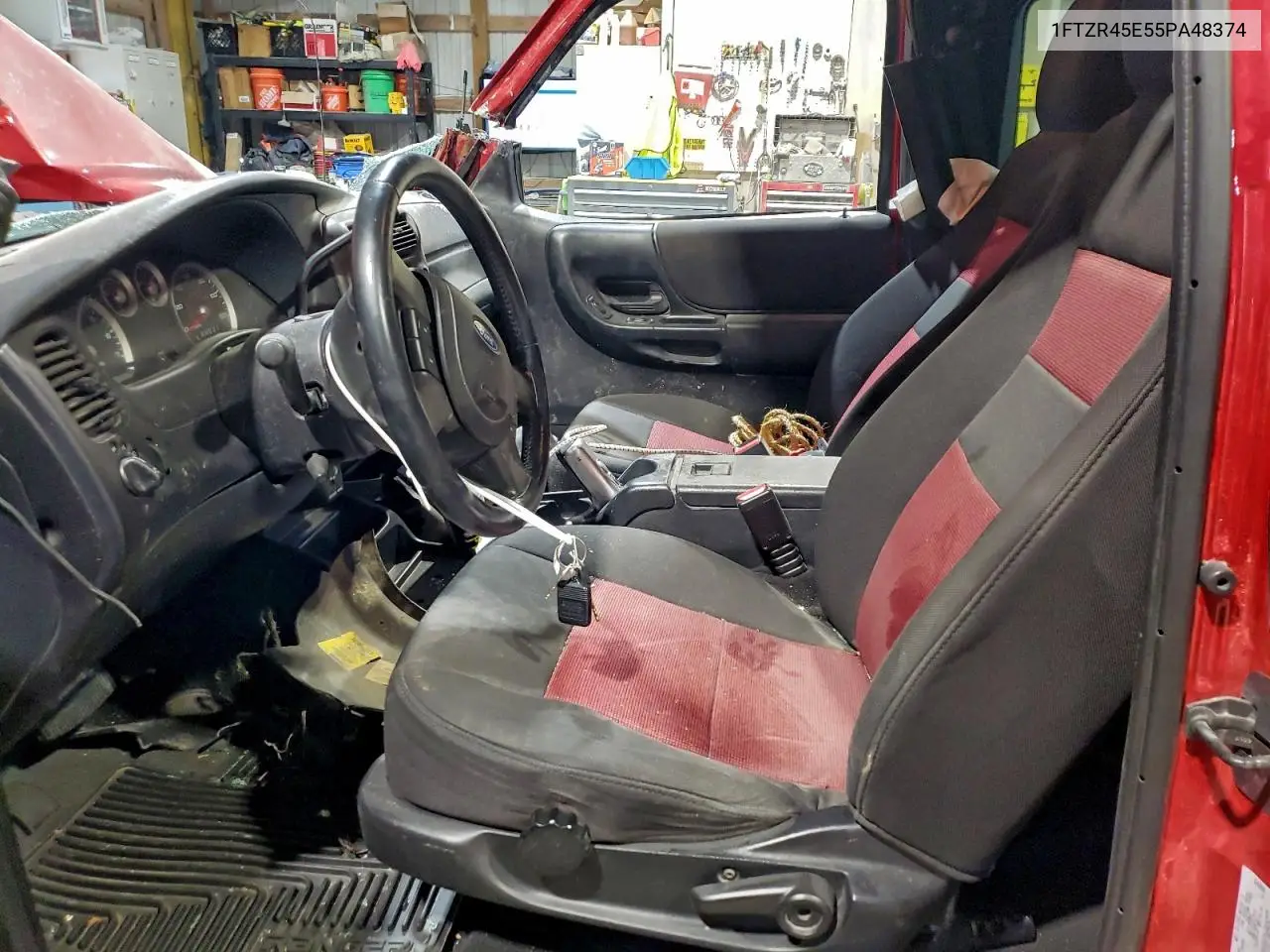 1FTZR45E55PA48374 2005 Ford Ranger Super Cab