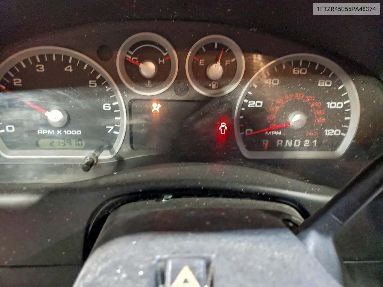 1FTZR45E55PA48374 2005 Ford Ranger Super Cab