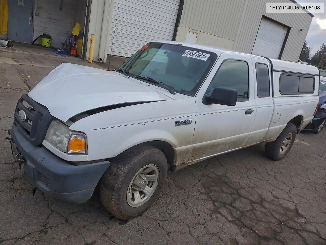 1FTYR14U96PA08108 2006 Ford Ranger Super Cab