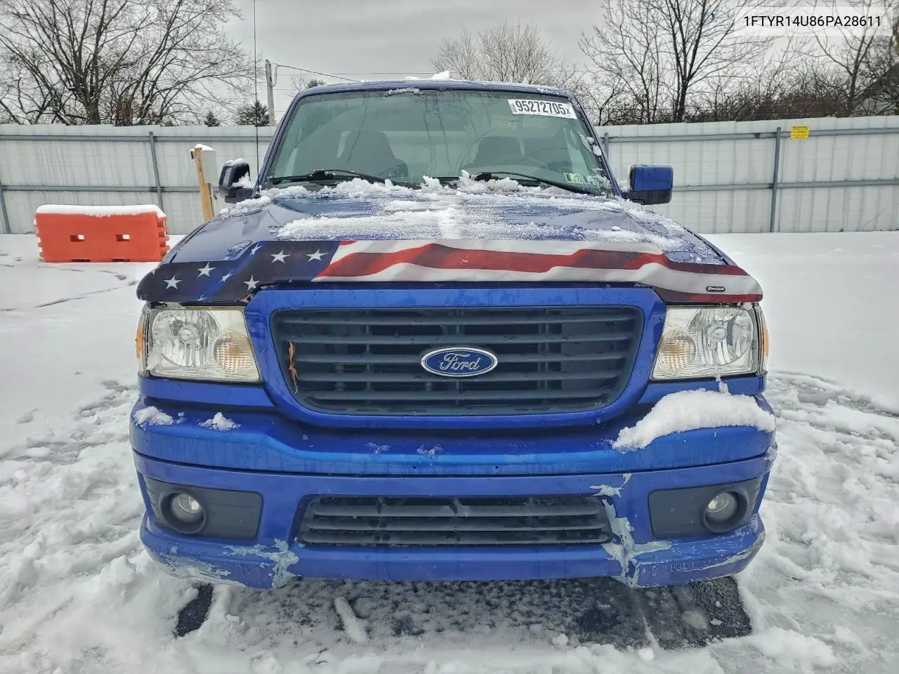 1FTYR14U86PA28611 2006 Ford Ranger Super Cab