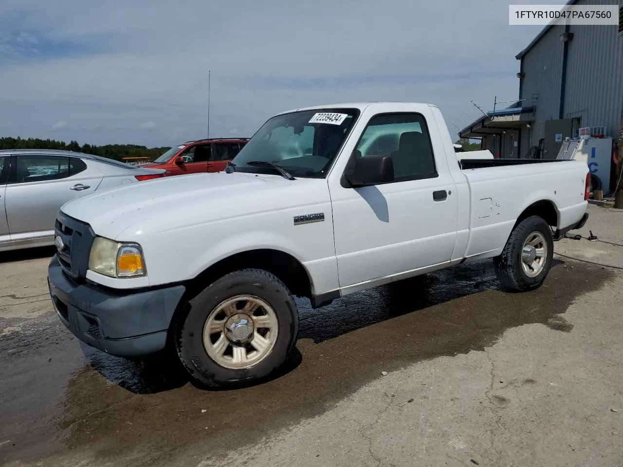 2007 Ford Ranger VIN: 1FTYR10D47PA67560 Lot: 72239434