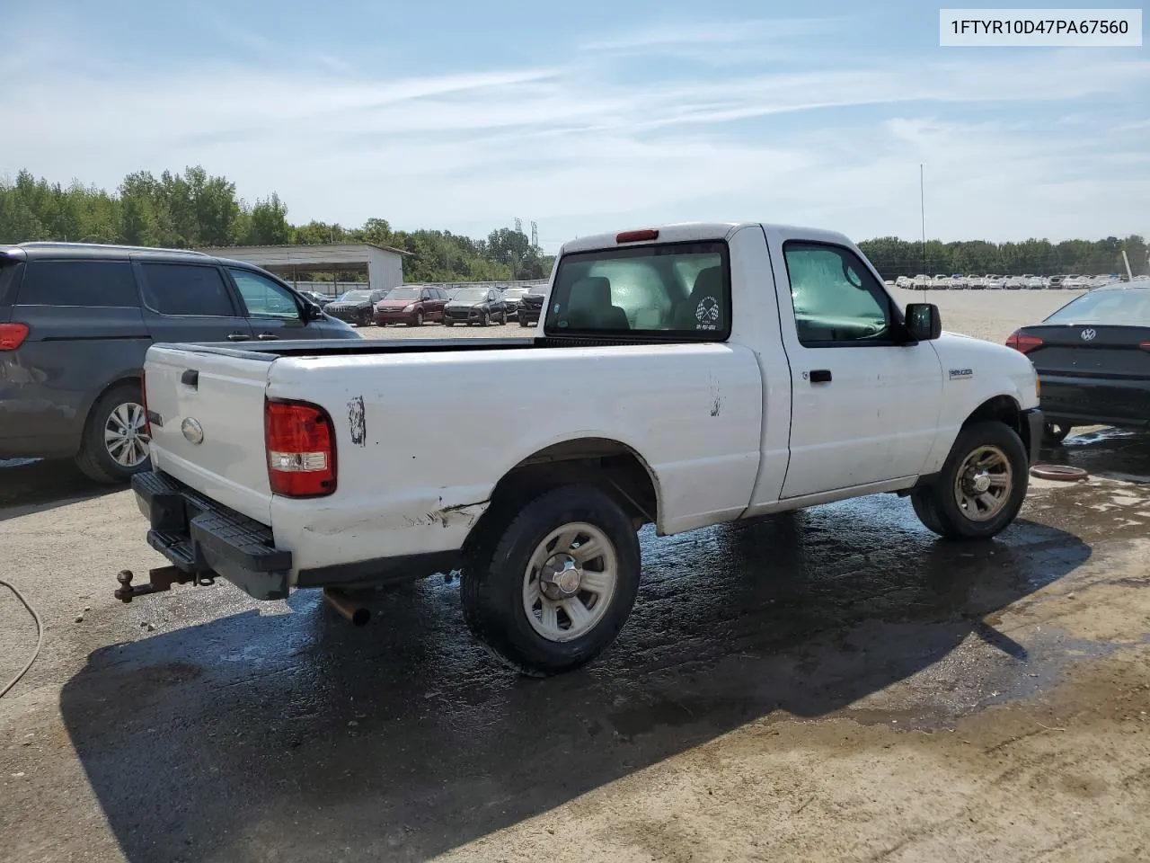 2007 Ford Ranger VIN: 1FTYR10D47PA67560 Lot: 72239434