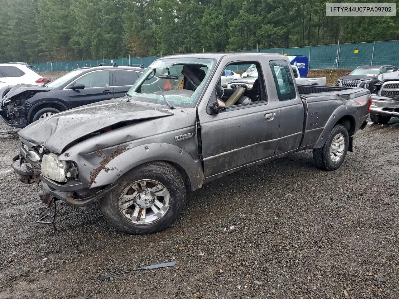 1FTYR44U07PA09702 2007 Ford Ranger Super Cab