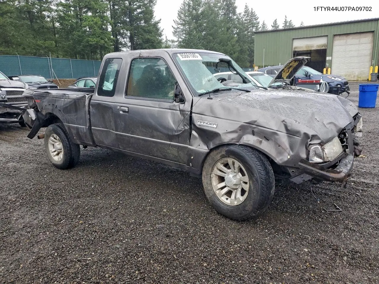 1FTYR44U07PA09702 2007 Ford Ranger Super Cab