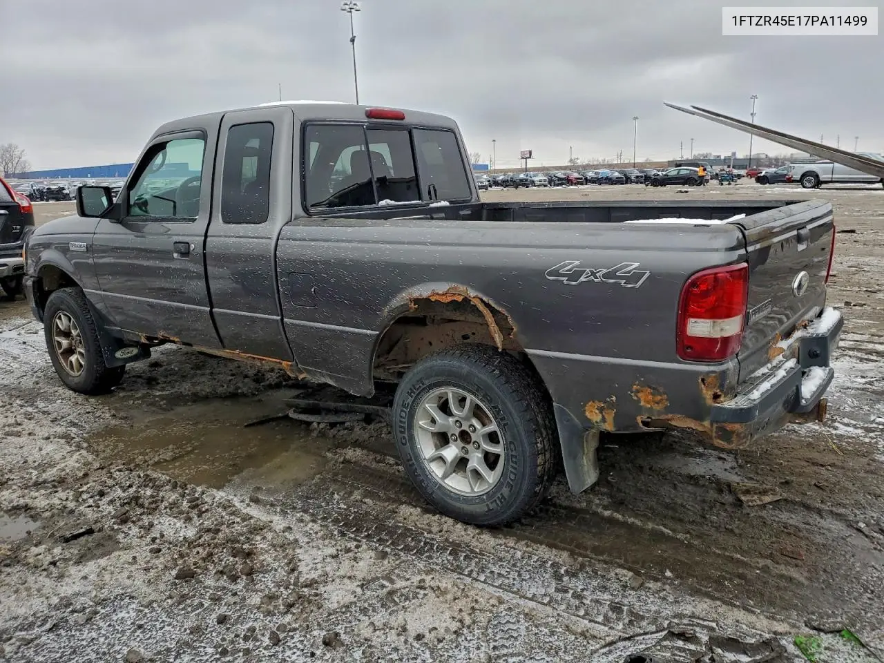 1FTZR45E17PA11499 2007 Ford Ranger Super Cab