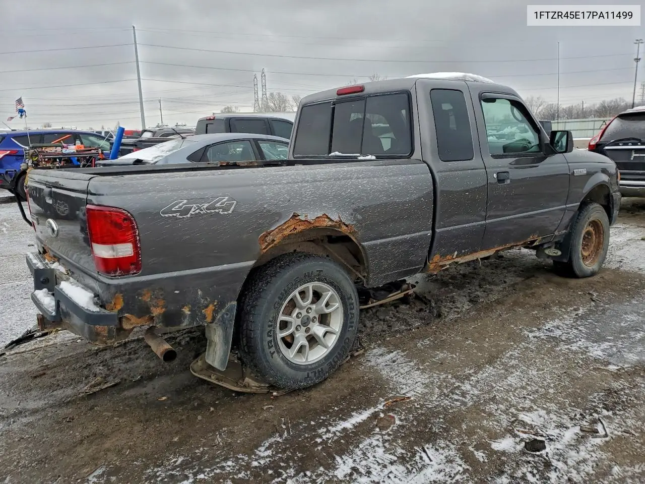 1FTZR45E17PA11499 2007 Ford Ranger Super Cab