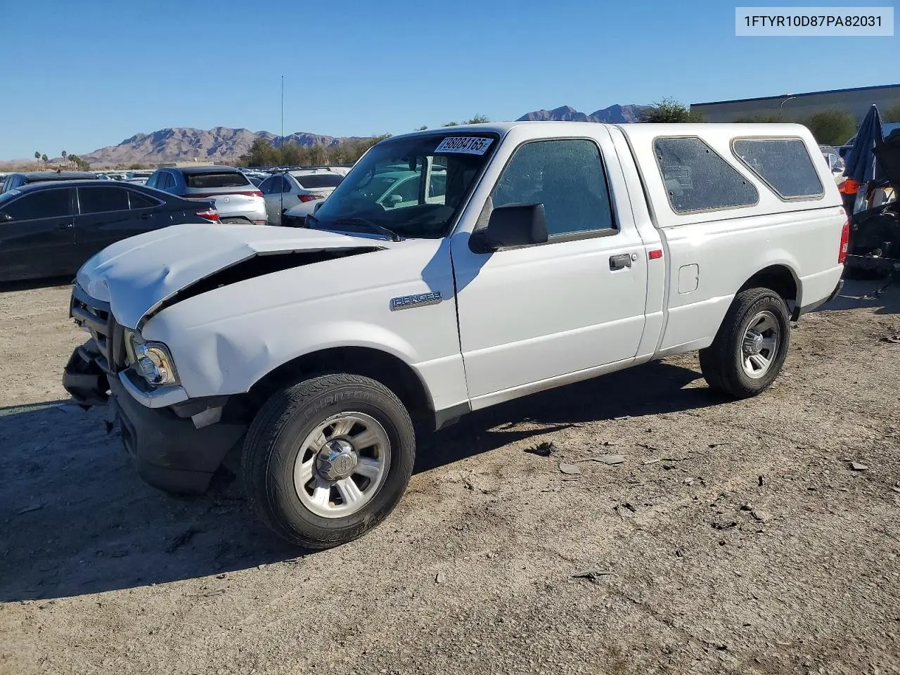 1FTYR10D87PA82031 2007 Ford Ranger