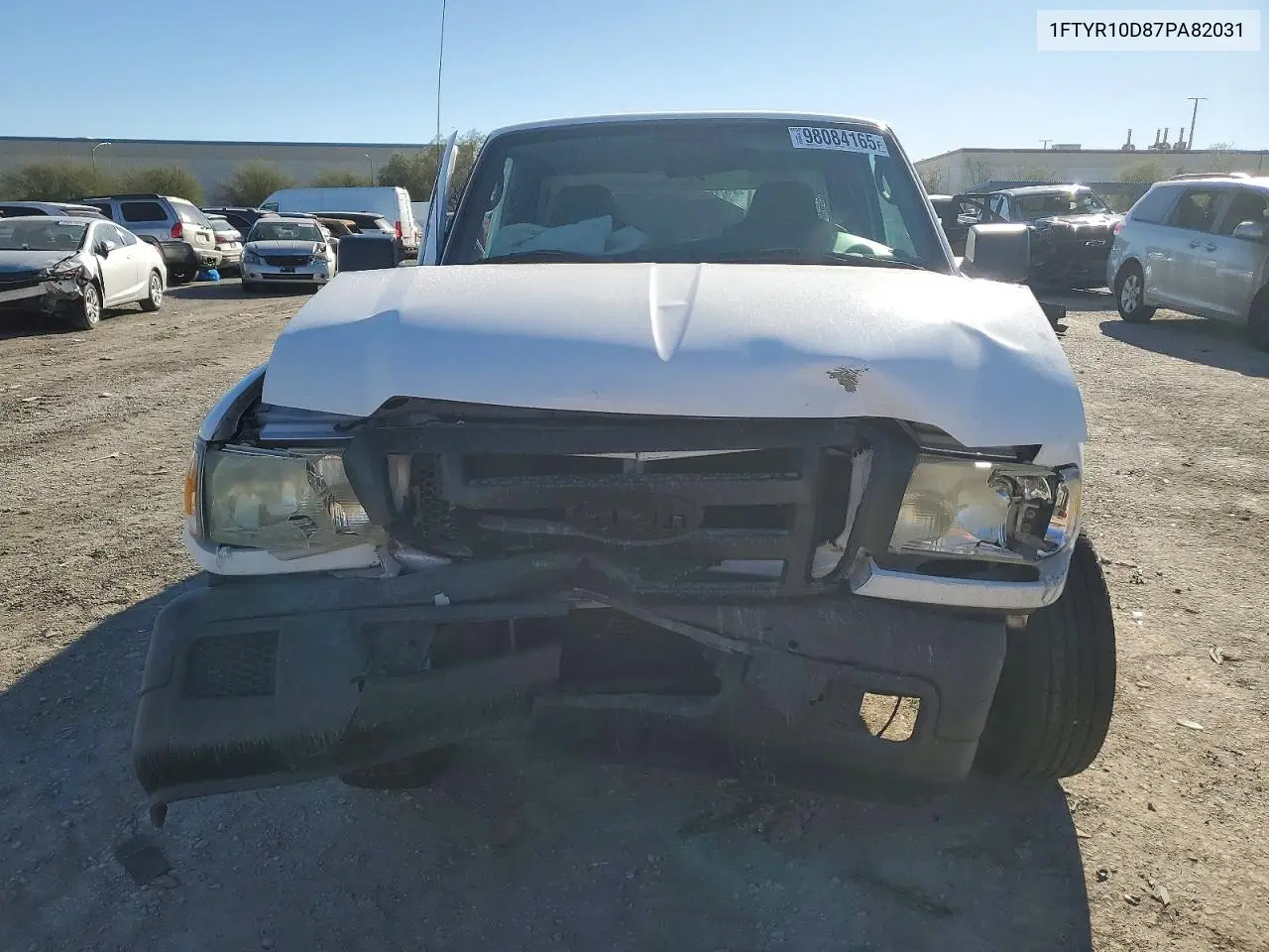 1FTYR10D87PA82031 2007 Ford Ranger