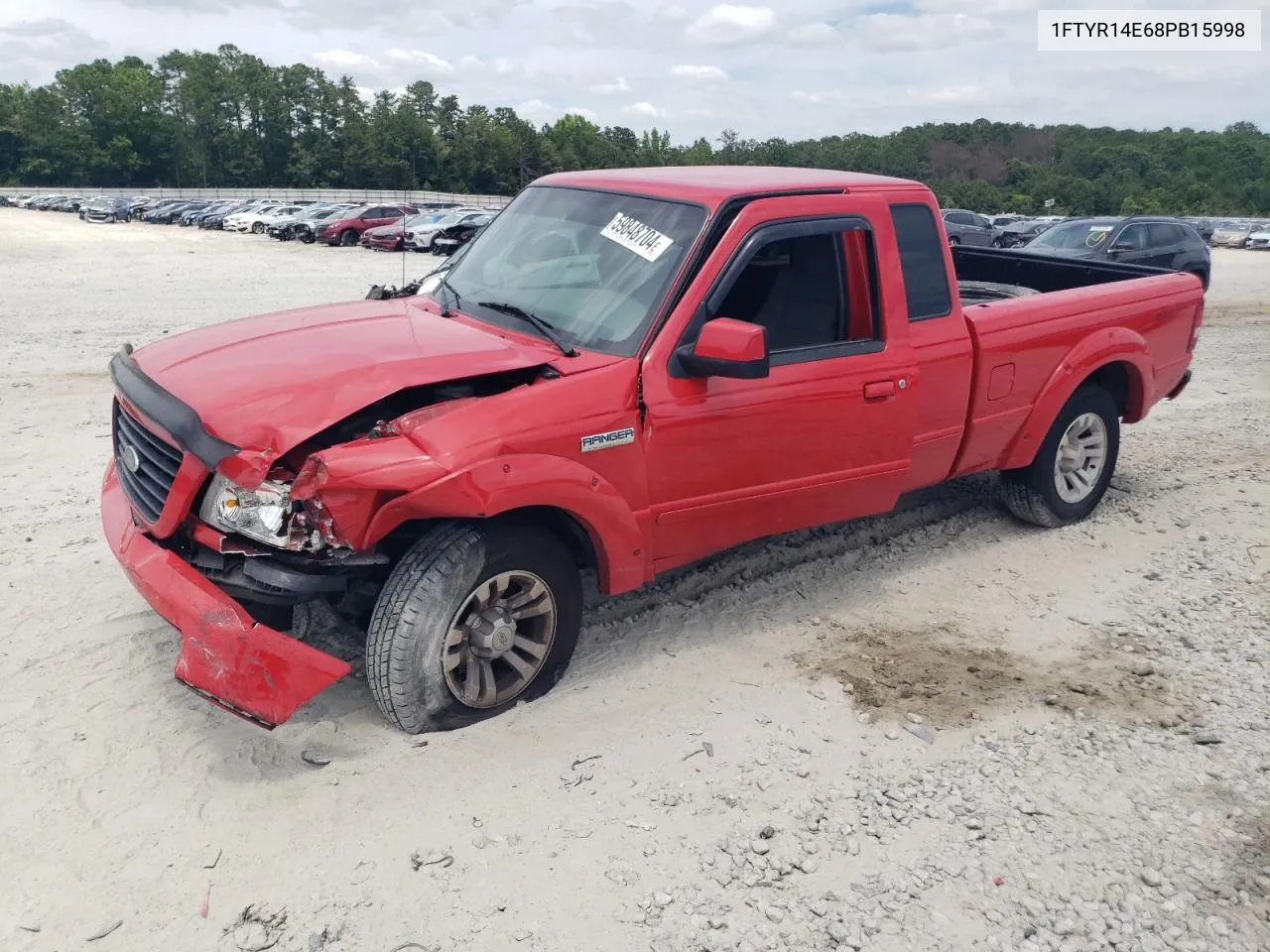 1FTYR14E68PB15998 2008 Ford Ranger Super Cab