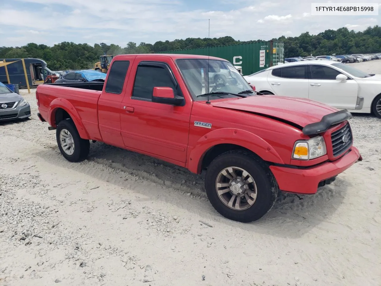 1FTYR14E68PB15998 2008 Ford Ranger Super Cab